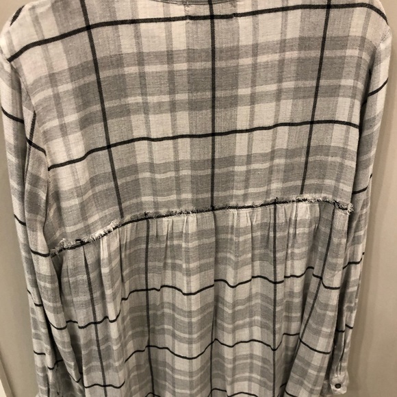 Cloth & Stone Plaid Top - Picture 2 of 3